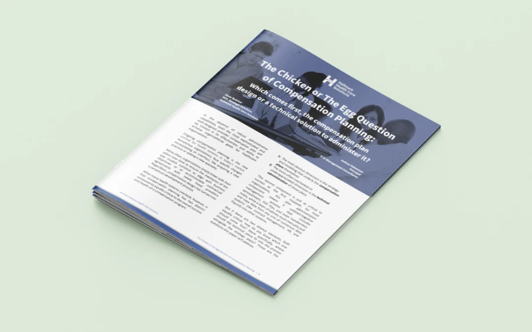 The chicken or the egg of physician compensation planning